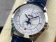 AAA replica TW factory Patek Philippe moon phase chronograph blue leather strap (2)_th.jpg